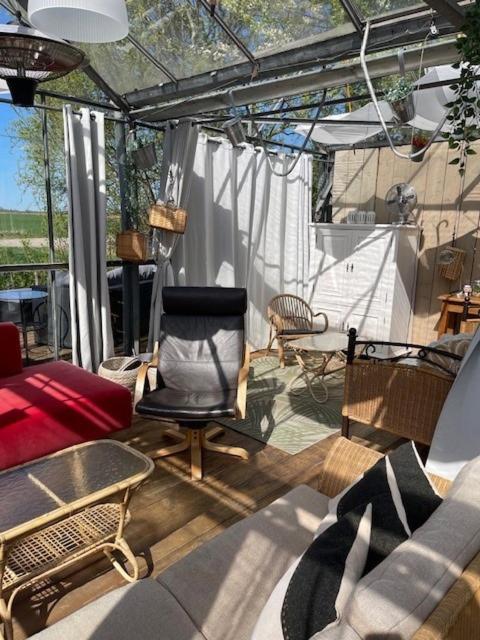 Vrijstaande accommodatie Glamping de Kas InN Hank Exterior foto