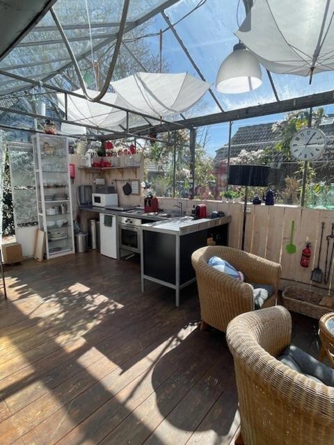 Vrijstaande accommodatie Glamping de Kas InN Hank Exterior foto