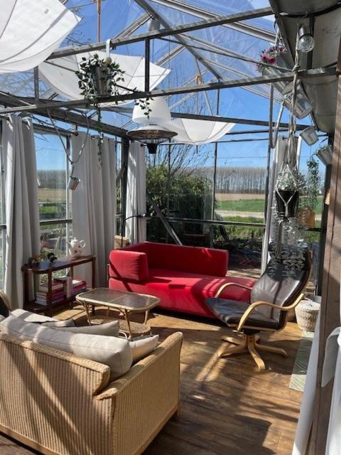 Vrijstaande accommodatie Glamping de Kas InN Hank Exterior foto