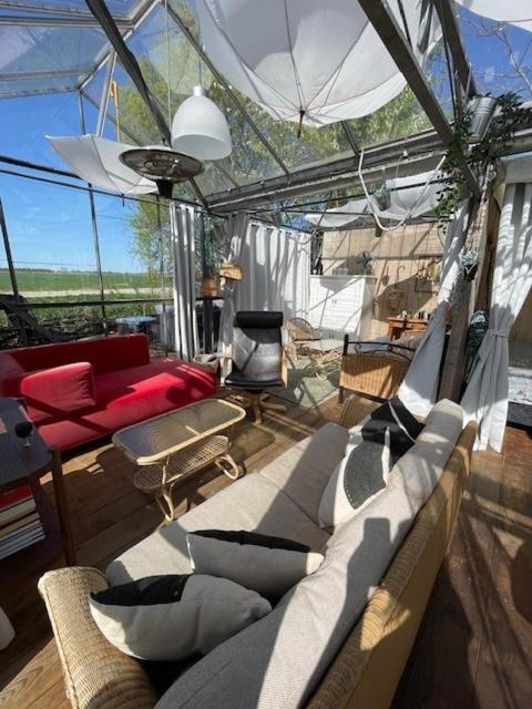 Vrijstaande accommodatie Glamping de Kas InN Hank Exterior foto